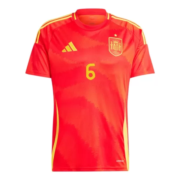 Dres Španjolska Mikel Merino 6 Domaći UEFA Euro 2024