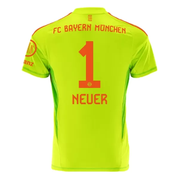 Dres FC Bayern Munich Manuel Neuer 1 Golmanski Dječji Domaći 2024/25