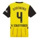 Dres Borussia Dortmund Nico Schlotterbeck 4 Dječji Domaći 2024/25