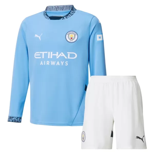 Dres Manchester City Dječji Domaći 2024/25 Dugi Rukav