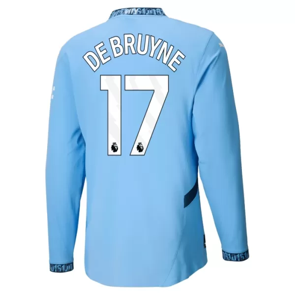 Dres Manchester City Kevin De Bruyne 17 Domaći 2024/25 Dugi Rukav