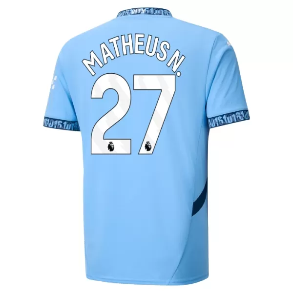 Dres Manchester City Matheus Nunes 27 Dječji Domaći 2024/25