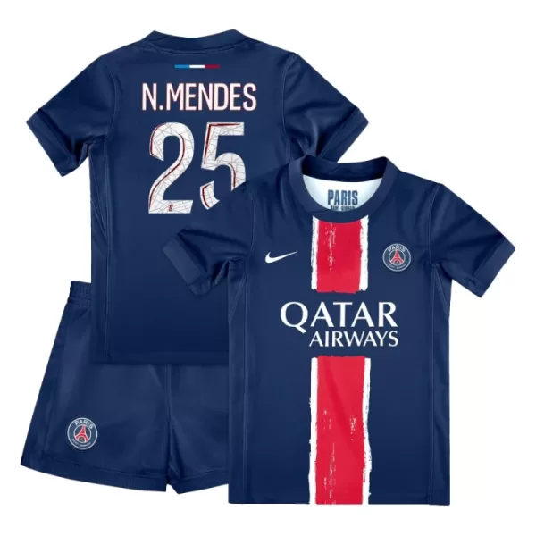 Dres Paris Saint-Germain Nuno Mendes 25 Dječji Domaći 2024/25