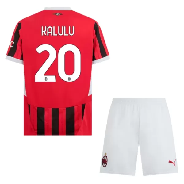 Dres AC Milan Pierre Kalulu 20 Dječji Domaći 2024/25