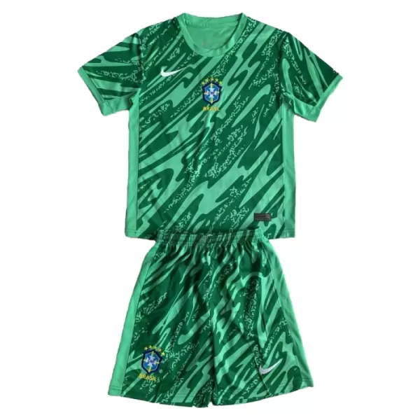 Dres Brazil Golmanski Dječji 2024 Zelena