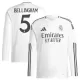 Dres Real Madrid Jude Bellingham 5 Domaći 2024/25 Dugi Rukav