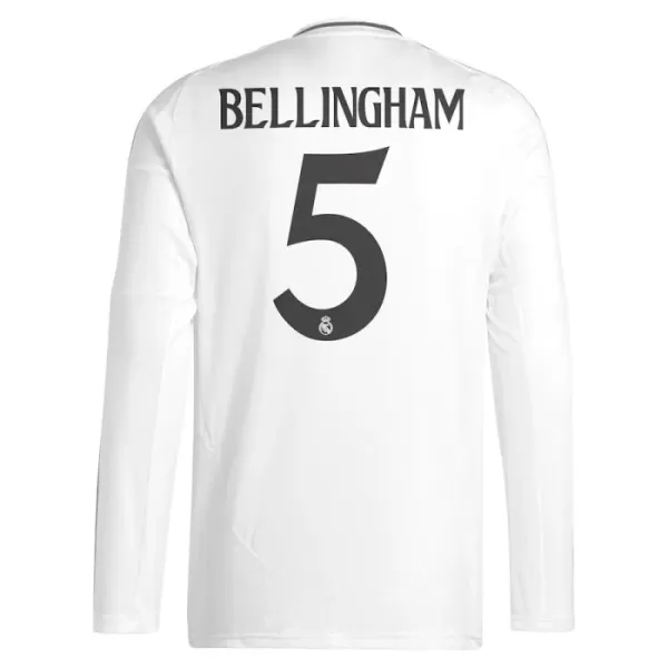 Dres Real Madrid Jude Bellingham 5 Domaći 2024/25 Dugi Rukav