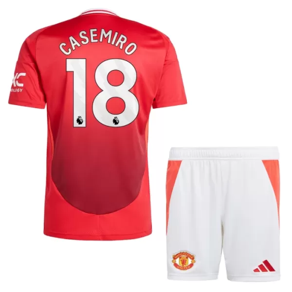 Dres Manchester United Casemiro 18 Dječji Domaći 2024/25