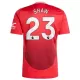 Dres Manchester United Luke Shaw 23 Domaći 2024/25