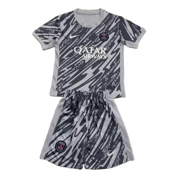 Dres Paris Saint-Germain Golmanski Dječji 2024/25 Sivo