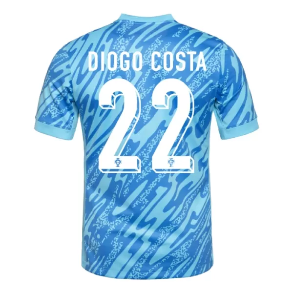 Dres Portugal Diogo Costa 22 Golmanski UEFA Euro 2024 Plava