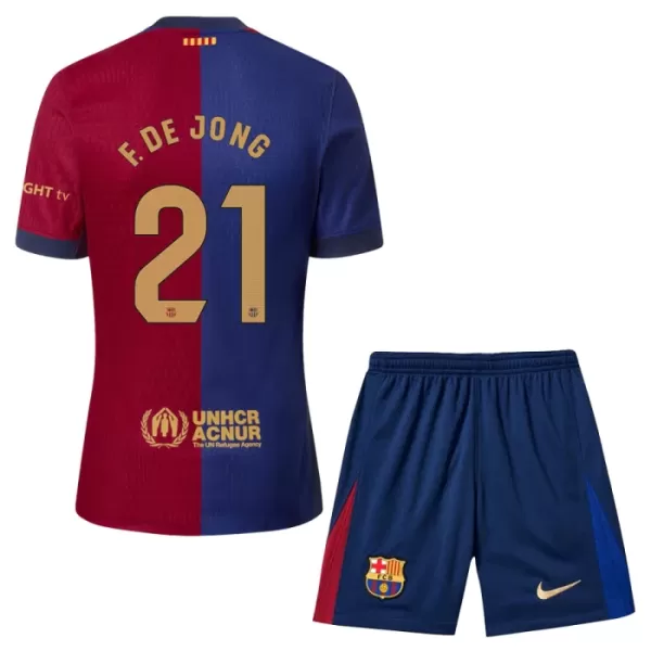 Dres FC Barcelona Frenkie de Jong 21 Dječji Domaći 2024/25