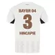 Dres Bayer 04 Leverkusen Piero Hincapie 3 Gostujući 2024/25