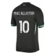 Dres Liverpool Alexis Mac Allister 10 Gostujući 2024/25