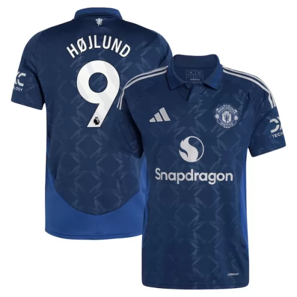 Dres Manchester United Rasmus Højlund 9 Gostujući 2024/25