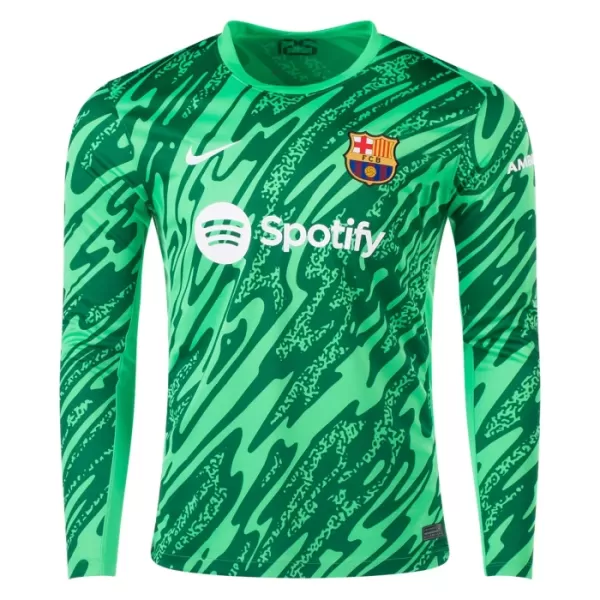 Dres FC Barcelona Marc-André ter Stegen 1 Golmanski Domaći 2024/25 Dugi Rukav