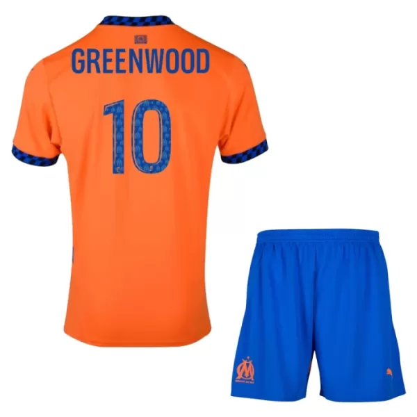 Dres Olympique Marseille Greenwood 10 Dječji Treći 2024/25