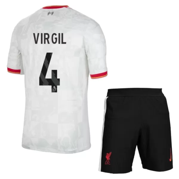 Dres Liverpool Virgil van Dijk 4 Dječji Treći 2024/25