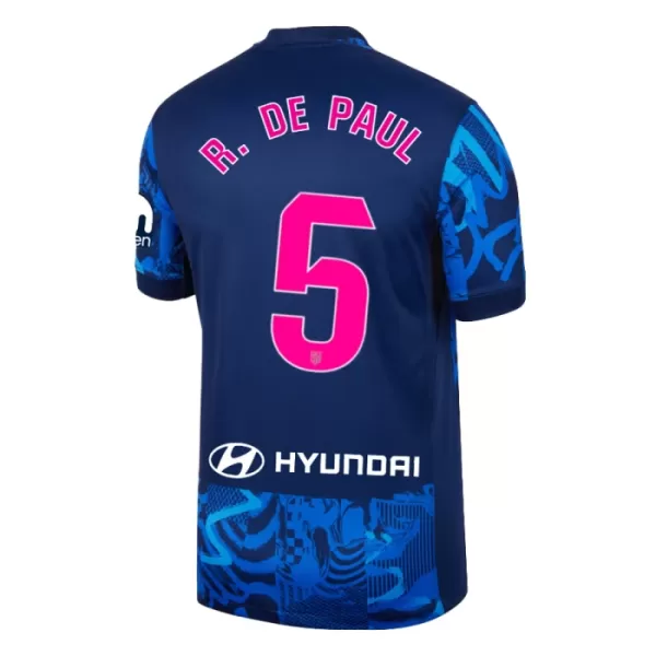 Dres Atlético Madrid Rodrigo de Paul 5 Dječji Treći 2024/25