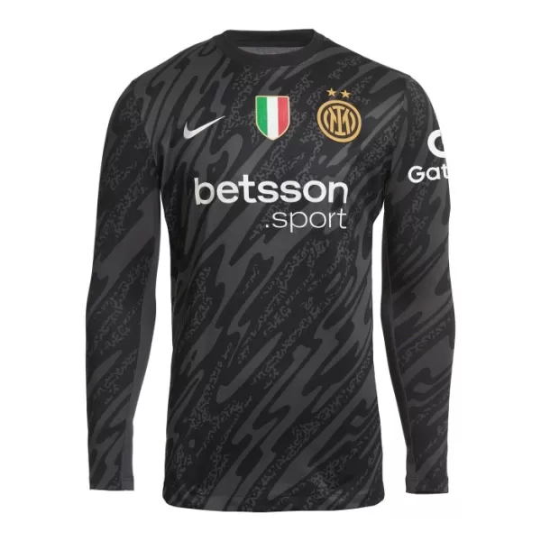 Dres Inter Milan Golmanski 2024/25 Dugi Rukav Crno