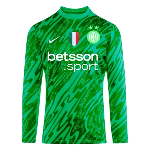 Dres Inter Milan Golmanski 2024/25 Dugi Rukav Zelena