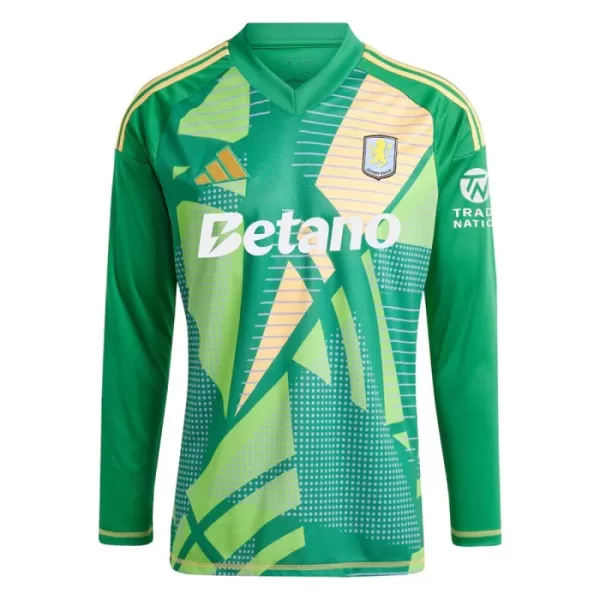 Dres Aston Villa Golmanski 2024/25 Dugi Rukav Zelena