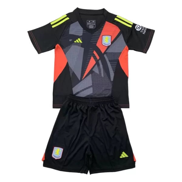 Dres Aston Villa Golmanski Dječji 2024/25 Crno