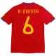 Dres Španjolska A. Iniesta 6 2010 Domaći Retro