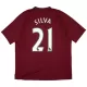 Dres Manchester City Silva 21 2012-13 Gostujući